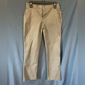 GAP Khaki Straight Leg Pants